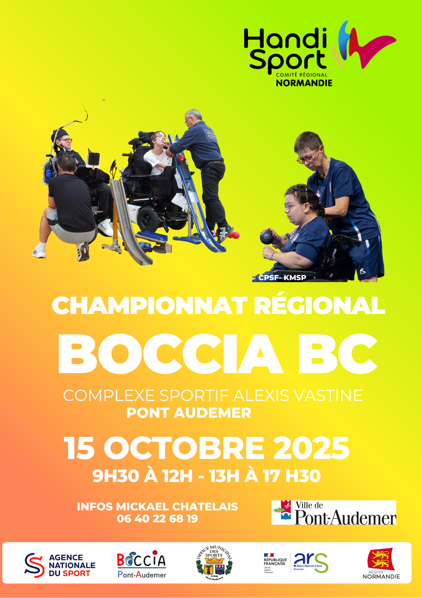 Le championnat régional de boccia BC