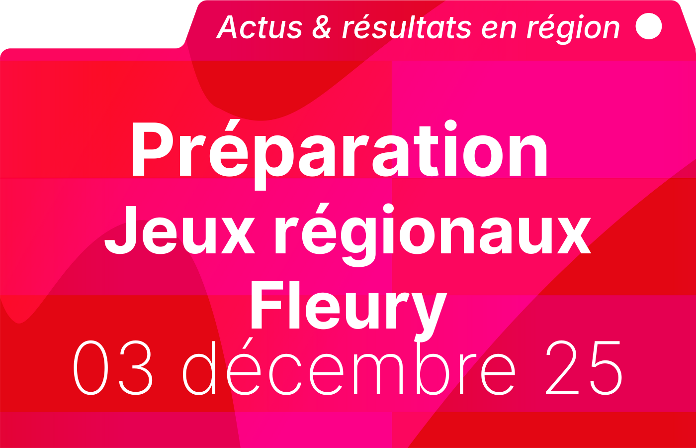 Préparation Jeux Régionaux de l’Avenir Handisport Normandie