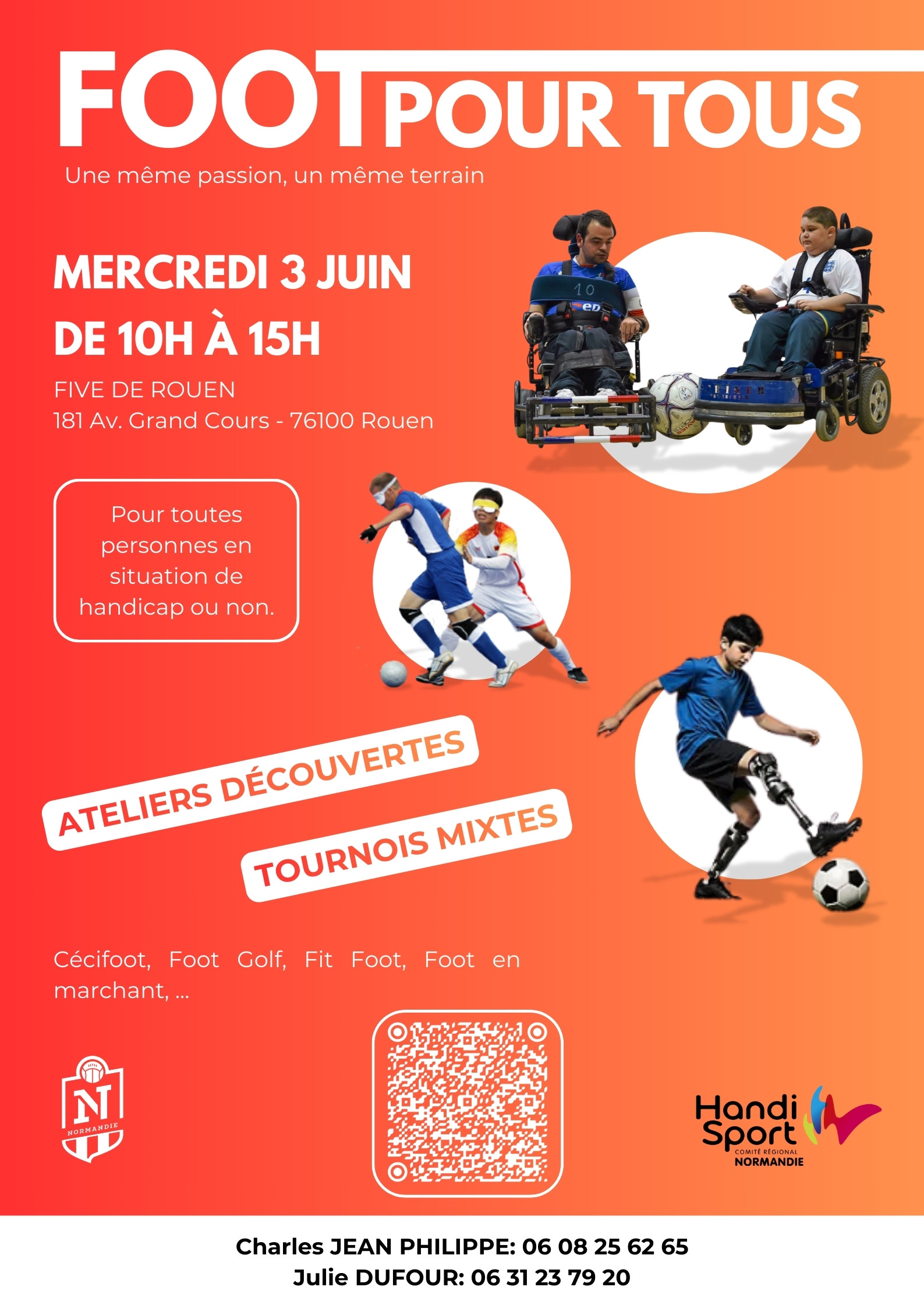 Foot pour Tous – Rouen (76)